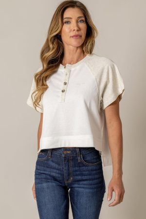 Hellena Cropped Henley
